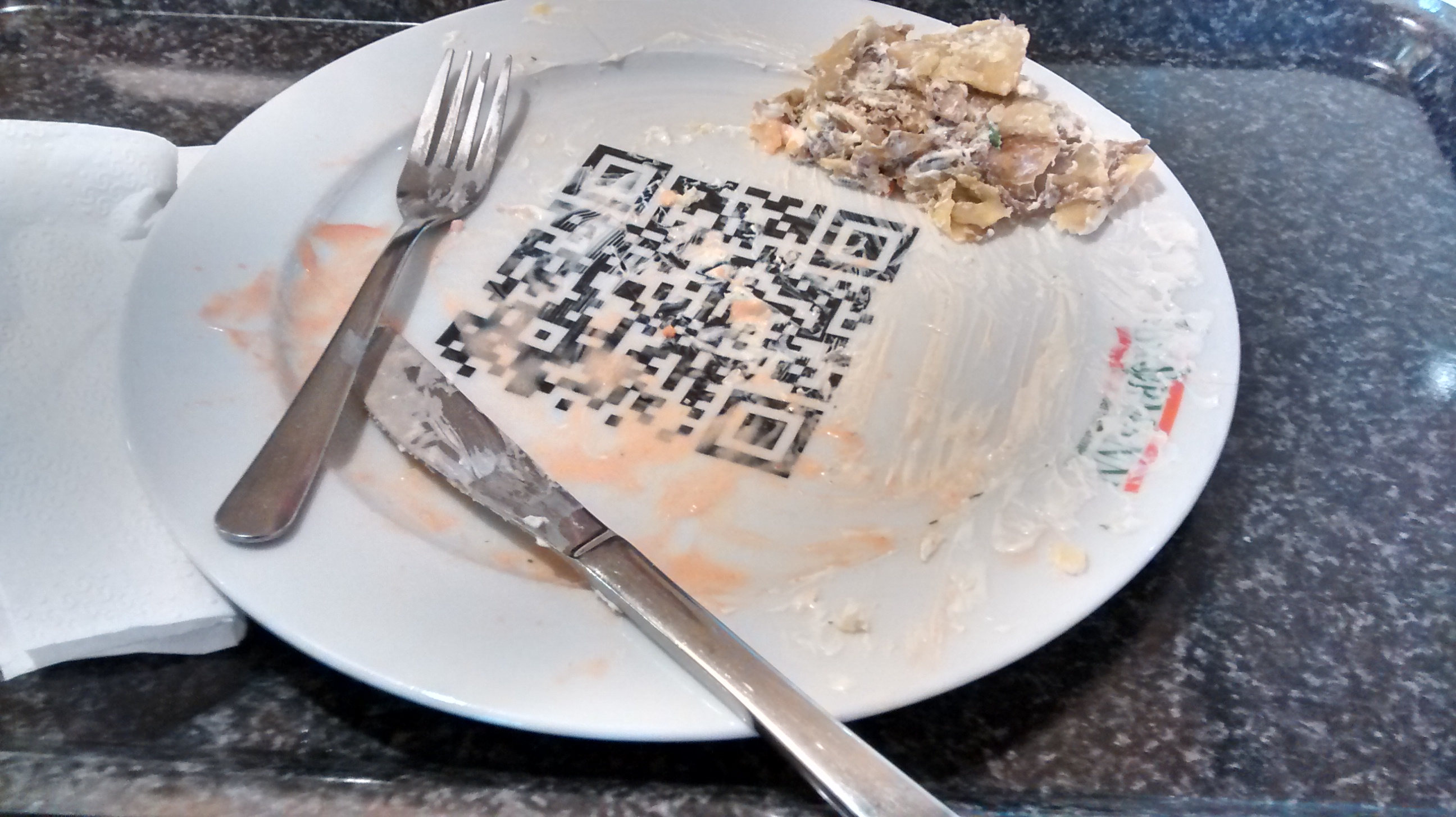 20191201 qr code talerz recenzje w restauracji