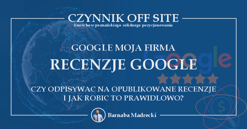 Czy odpisywać na opublikowane recenzje