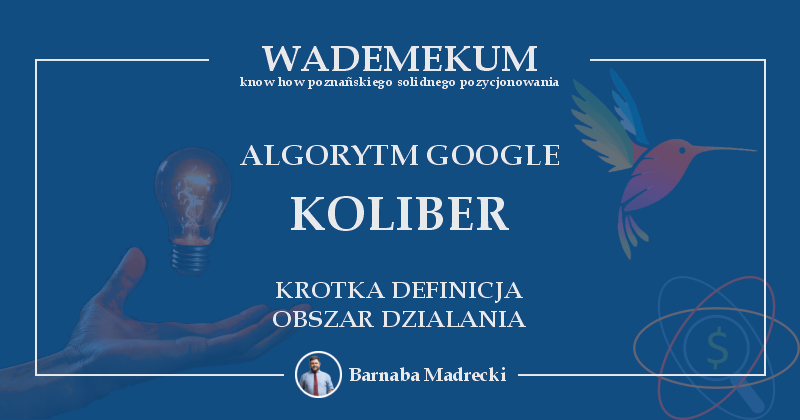 Pozycjonowanie WWW: Algorytm Koliber