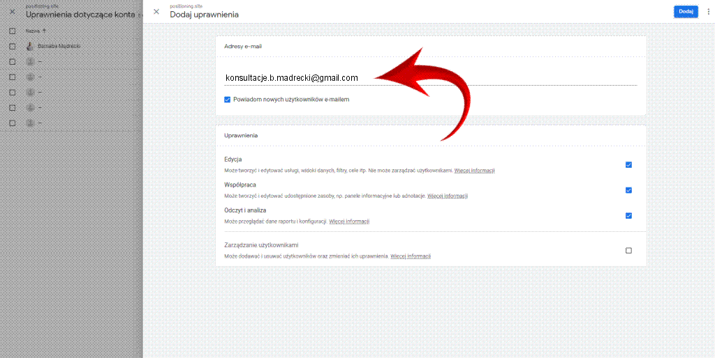 nadawanie uprawnien google analytics nadawanie uprawnien google analytics